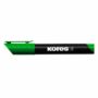 MARCADOR PERMANENTE REDONDO KORES VERDE