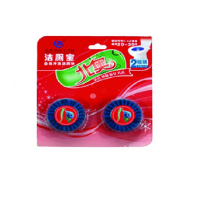 PASTILLAS TANQUE INODORO  AROMA:ROSIN (Pino) AZUL (2 Pastillas-Carton)