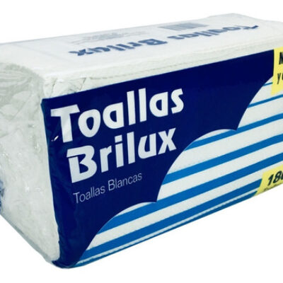 TOALLA INTERCALADA BRILUX  FOOD SERVICE (Bto. 12×180)