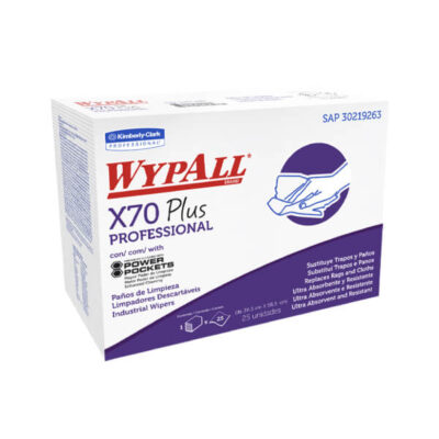 WYPALL*  X70 PLUS PROFESSIONAL FD (12 * 25   Med. 39 5 x 58 5 cm) SKU: 30219263 – 30243205