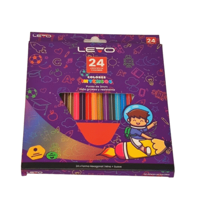 CREYON LEVO 24 COLORES