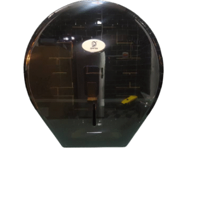 DISPENSADOR PAPEL JUMBO 9″ APS NEGRO BRILLANTE *TORMES