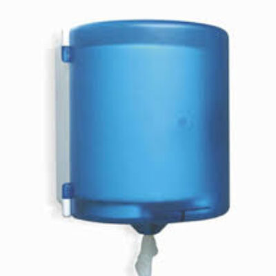 DISPENSADOR TOALLA ROLLO ESPIRAL AZUL TRANSLUCIDO *TORMES