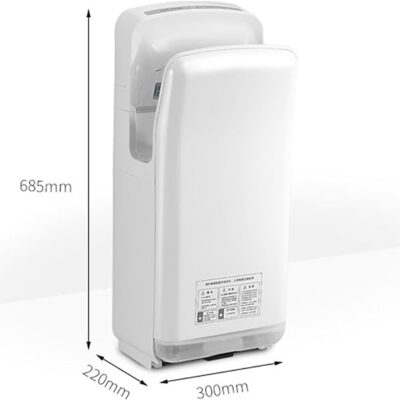 Secador de Manos Profesional  BLANCO. Input Power:650-2400W  Voltage: 110V 50Hz