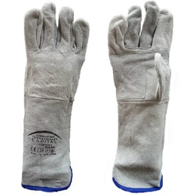 GUANTE DE SOLDADOR CUERO 15″ FORRADO