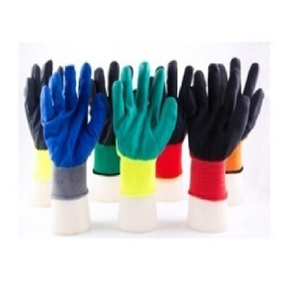 GUANTES DE PRECISIÓN TALLA UNICA NEGRO-VERDE